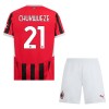 Officiële Voetbalshirt + Korte Broek AC Milan Chukwueze 21 Thuis 2024-25 - Kids